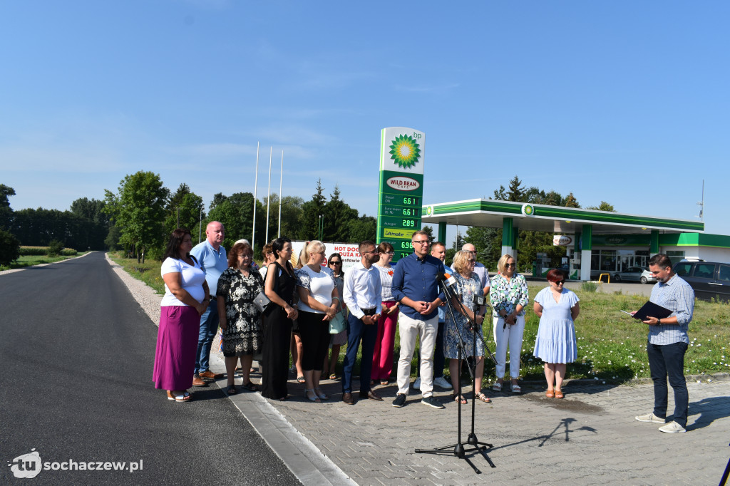 Droga w Jasieńcu odebrana