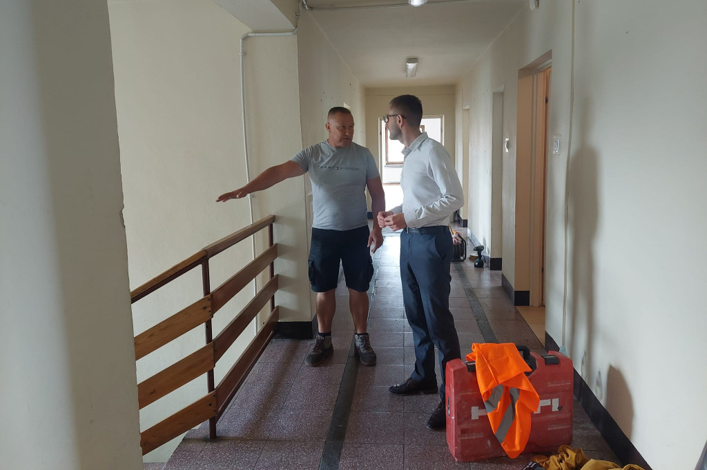 Remont pomieszczeń budynku Urzędu Gminy Rybno