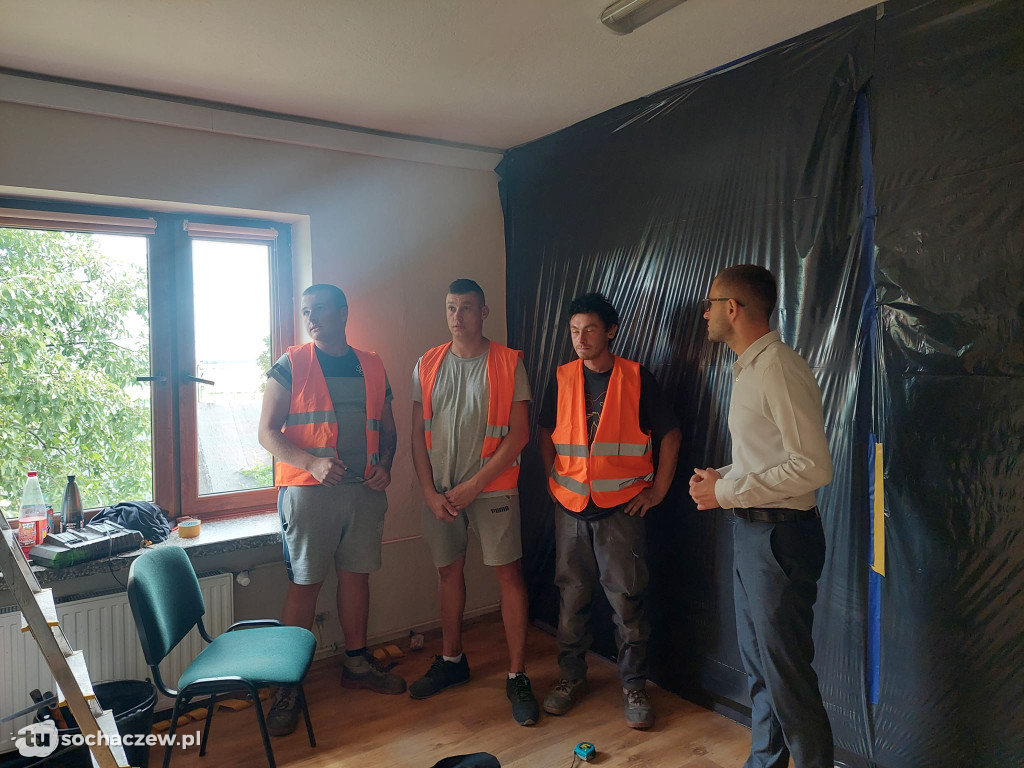 Remont pomieszczeń budynku Urzędu Gminy Rybno