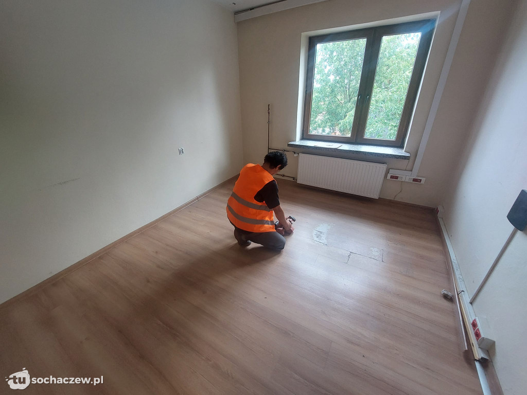 Remont pomieszczeń budynku Urzędu Gminy Rybno