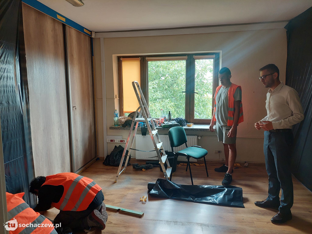 Remont pomieszczeń budynku Urzędu Gminy Rybno