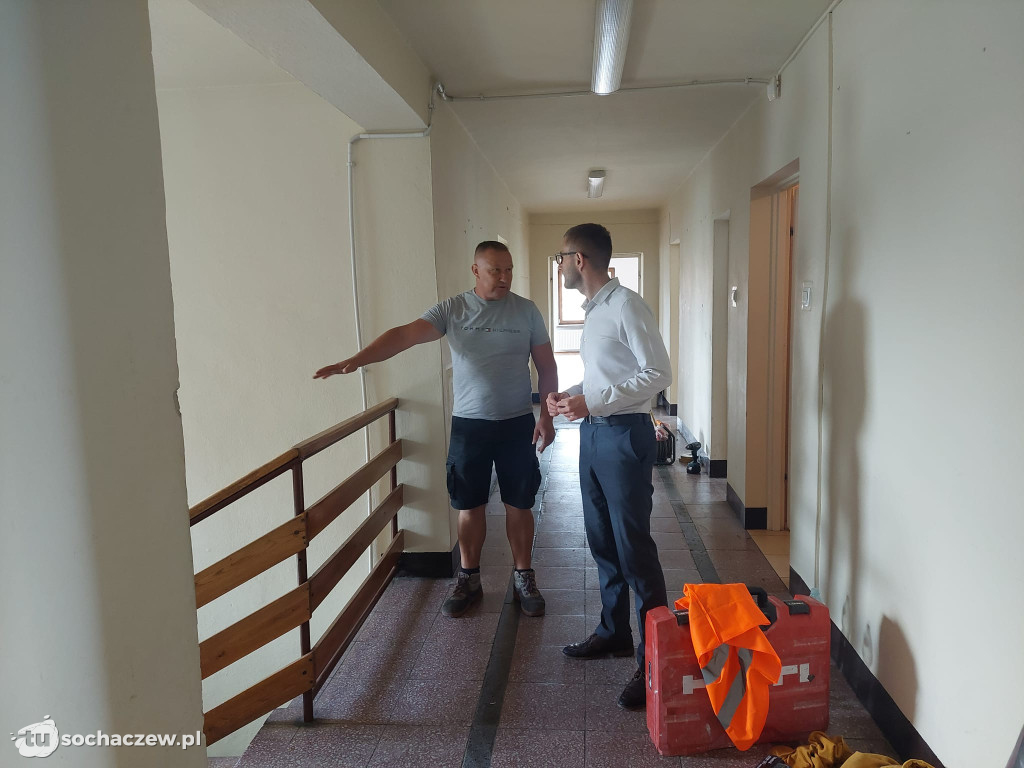 Remont pomieszczeń budynku Urzędu Gminy Rybno