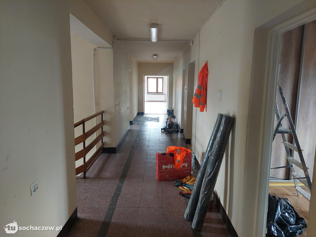 Remont pomieszczeń budynku Urzędu Gminy Rybno