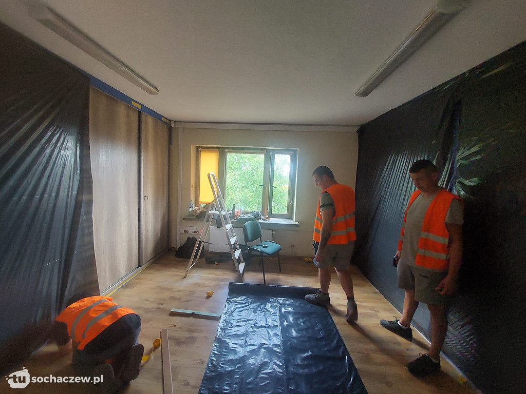 Remont pomieszczeń budynku Urzędu Gminy Rybno