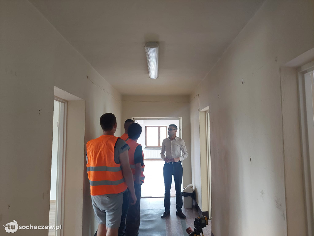 Remont pomieszczeń budynku Urzędu Gminy Rybno