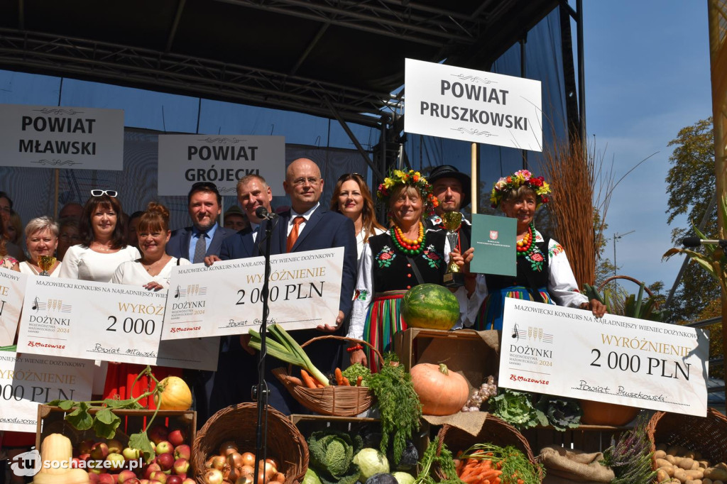 Dożynki Województwa Mazowieckiego w Sannikach