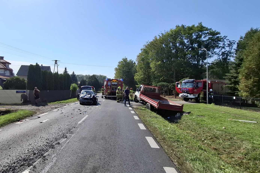 Wypadek w Kozłowie Biskupim