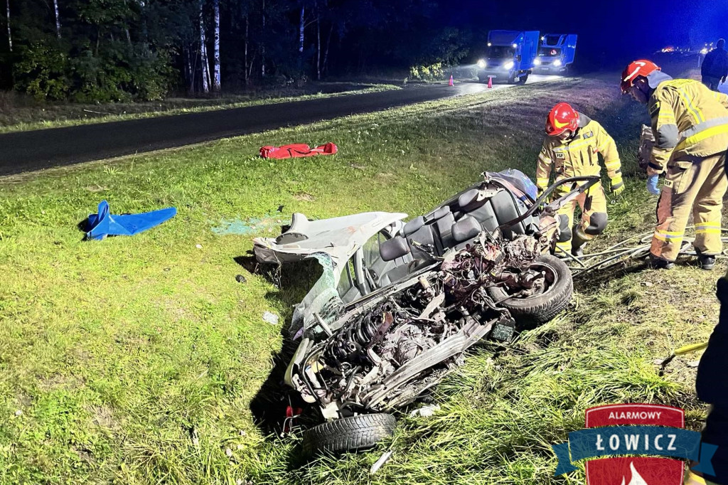 Śmiertelny wypadek w powiecie łowickim