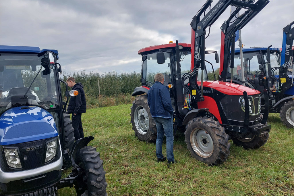 Gmina Rybno: udane pokazy sprzętu rolniczego