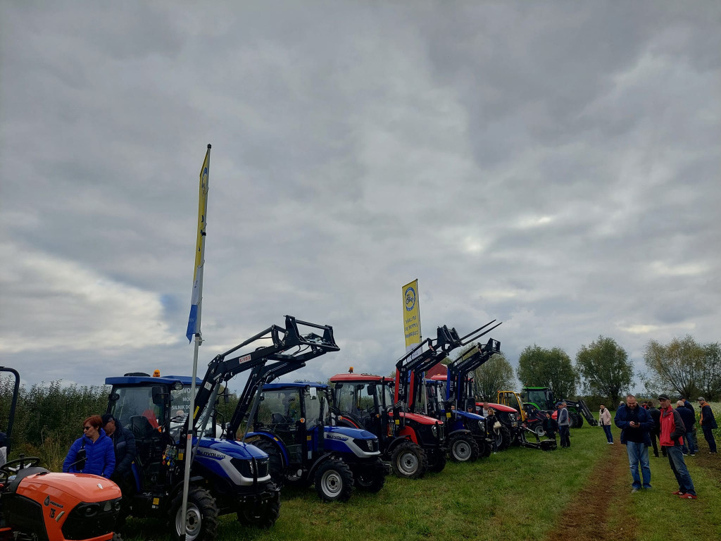 Gmina Rybno: udane pokazy sprzętu rolniczego