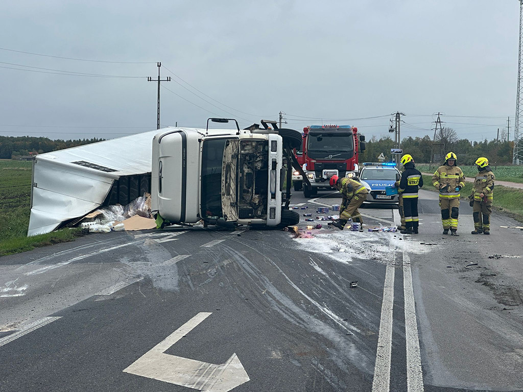 Strażacy podsumowują trudny poniedziałek 14.10