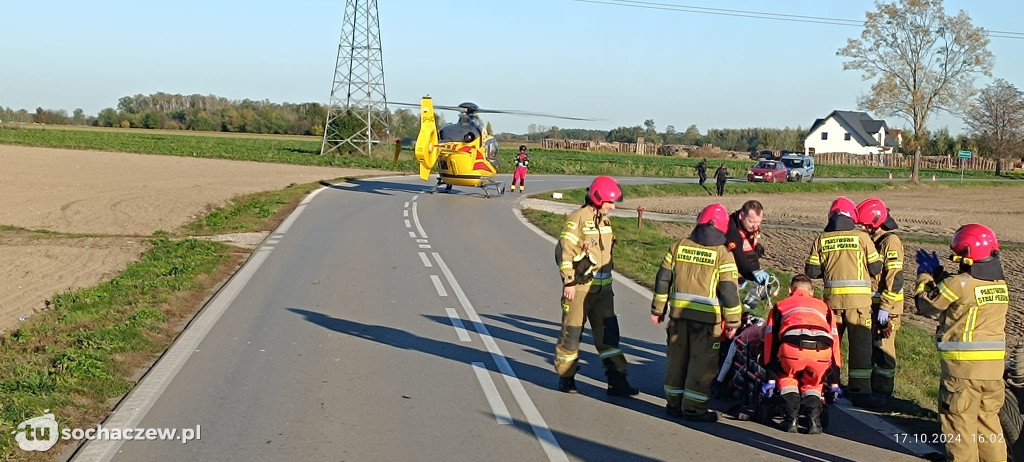 Wypadek między Nową Suchą a Wikcinkiem