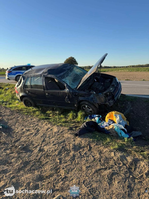 Wypadek między Nową Suchą a Wikcinkiem