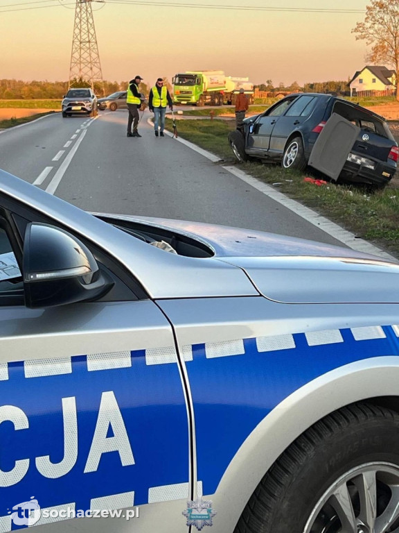 Wypadek między Nową Suchą a Wikcinkiem