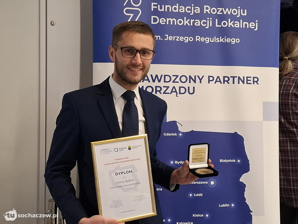 Gmina Rybno liderem powiatu