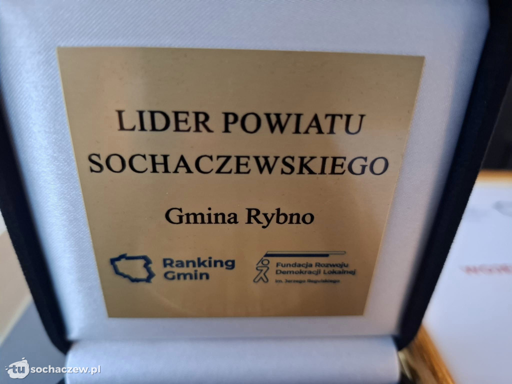 Gmina Rybno liderem powiatu