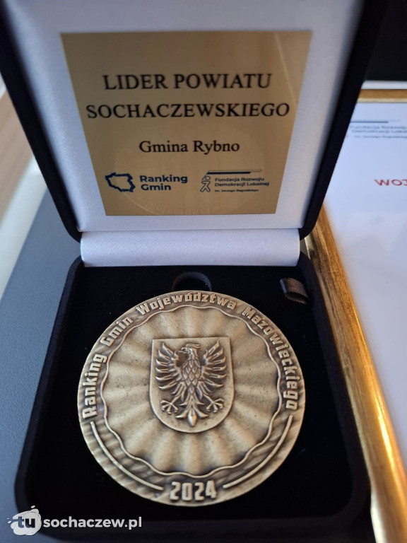 Gmina Rybno liderem powiatu