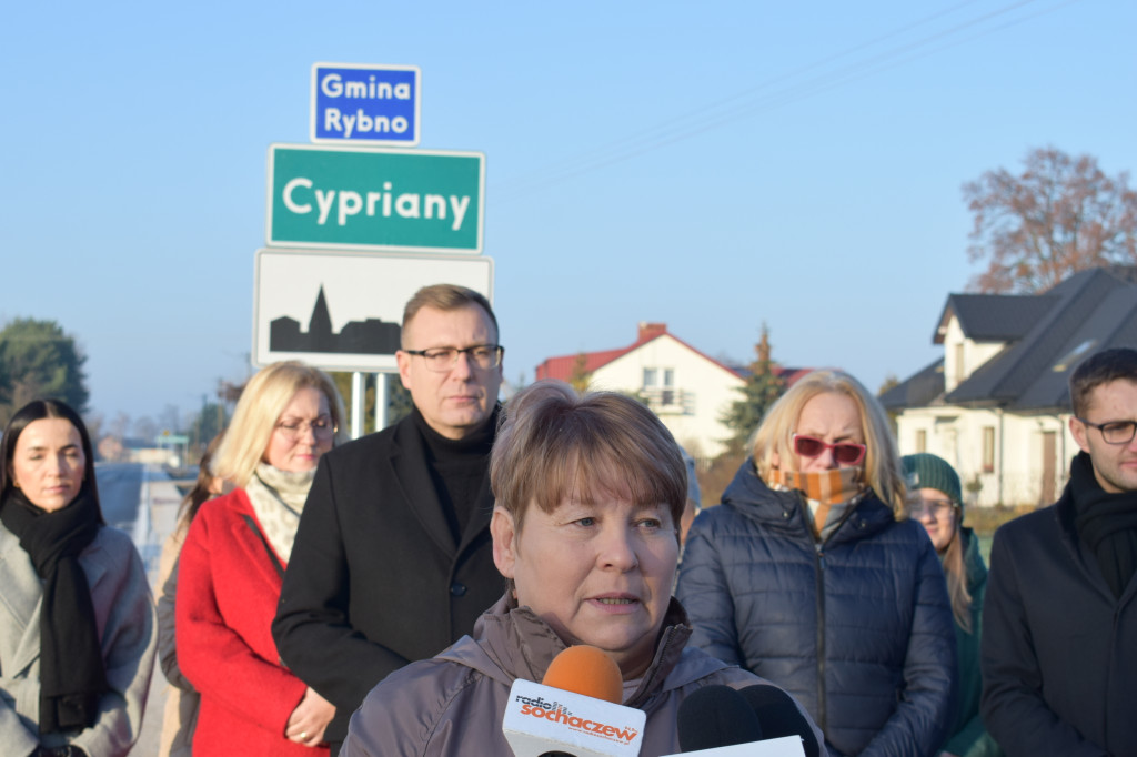 Droga Żdżarów - Rybno: Kolejny odcinek po remoncie