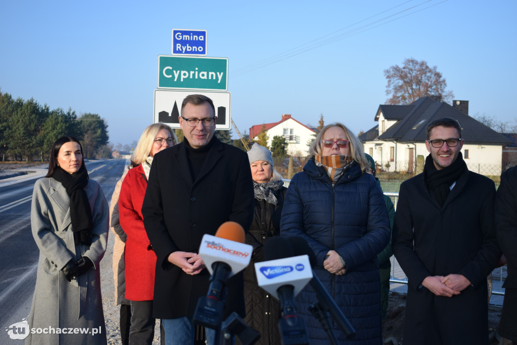 Droga Żdżarów - Rybno: Kolejny odcinek po remoncie