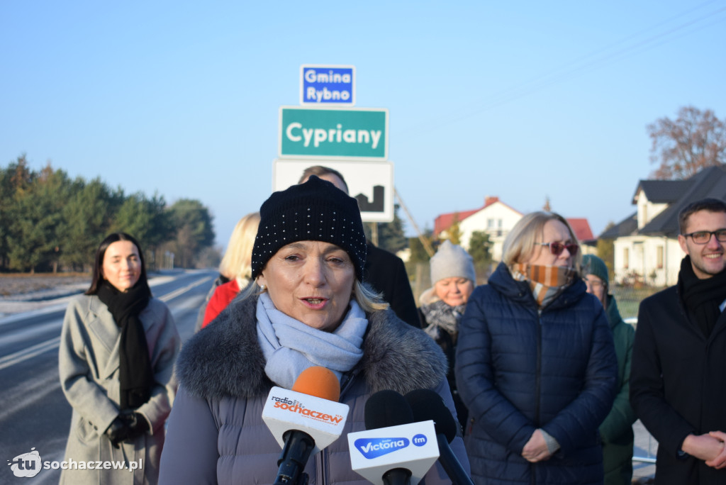 Droga Żdżarów - Rybno: Kolejny odcinek po remoncie