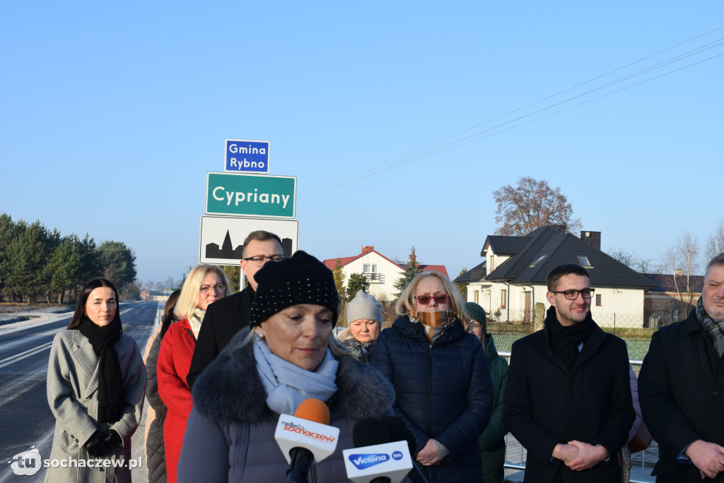 Droga Żdżarów - Rybno: Kolejny odcinek po remoncie