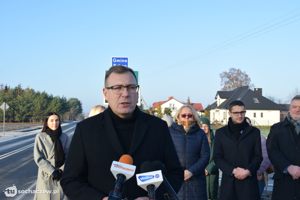 Droga Żdżarów - Rybno: Kolejny odcinek po remoncie
