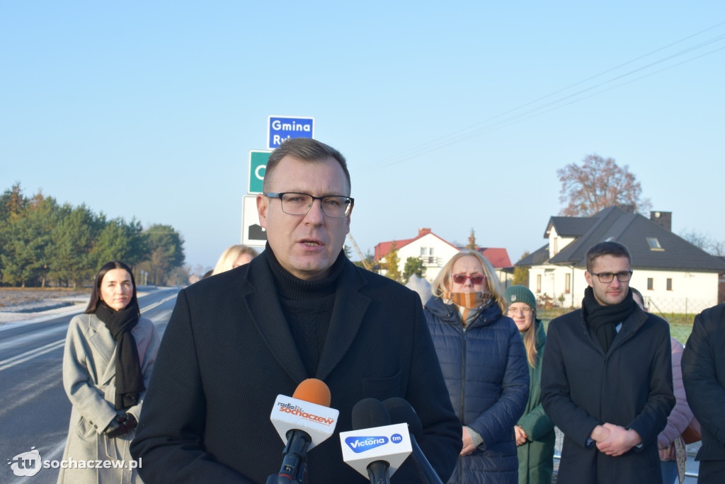 Droga Żdżarów - Rybno: Kolejny odcinek po remoncie