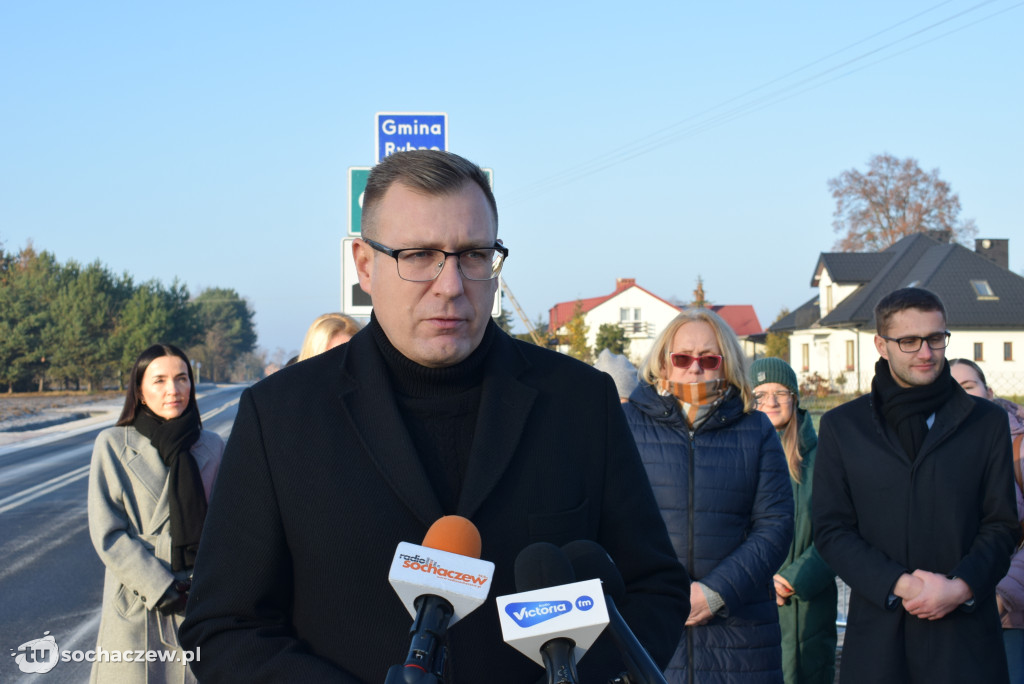 Droga Żdżarów - Rybno: Kolejny odcinek po remoncie
