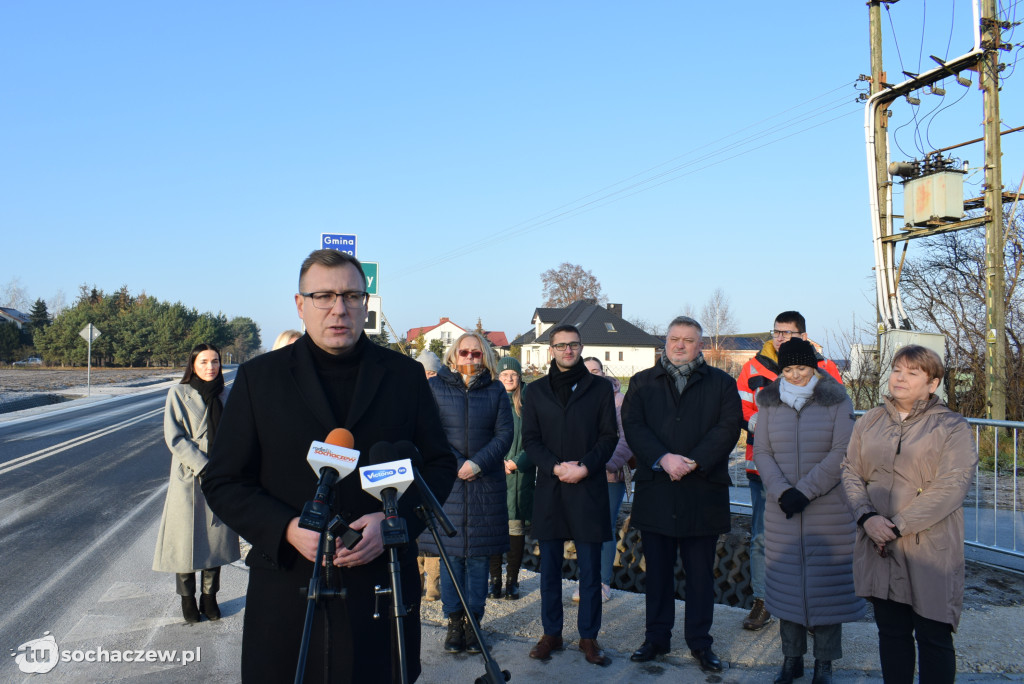 Droga Żdżarów - Rybno: Kolejny odcinek po remoncie