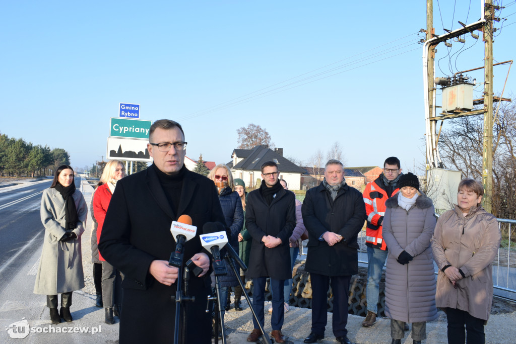 Droga Żdżarów - Rybno: Kolejny odcinek po remoncie