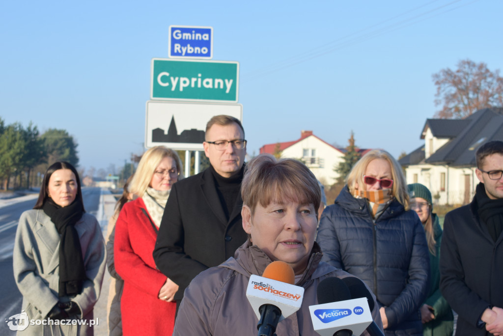 Droga Żdżarów - Rybno: Kolejny odcinek po remoncie