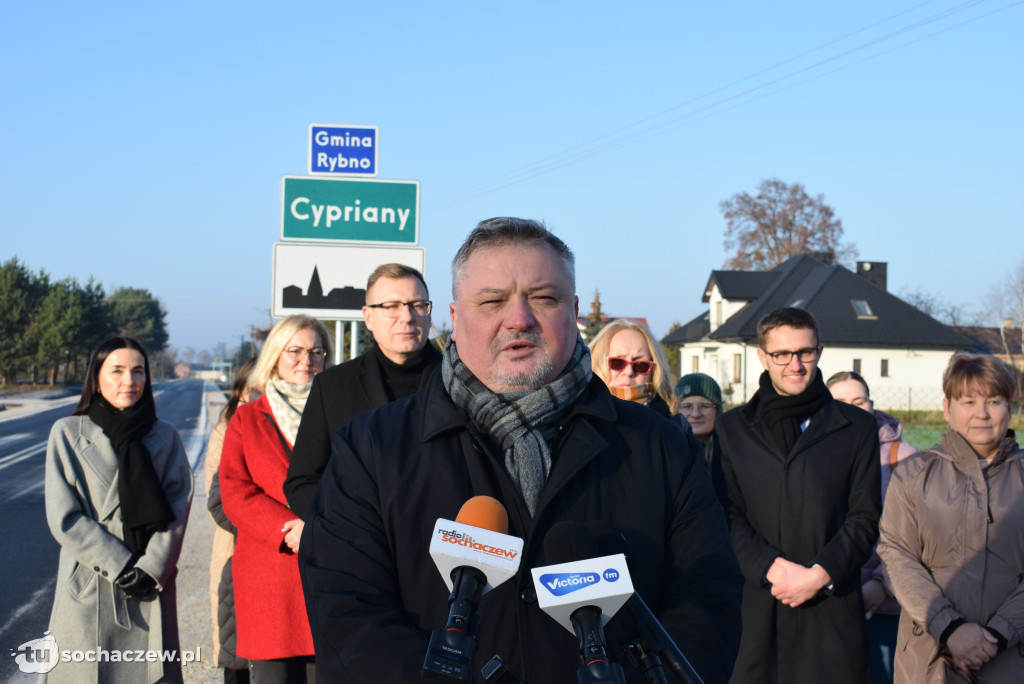 Droga Żdżarów - Rybno: Kolejny odcinek po remoncie