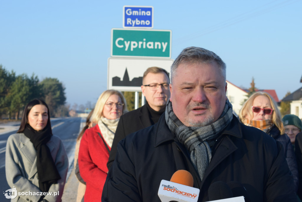 Droga Żdżarów - Rybno: Kolejny odcinek po remoncie