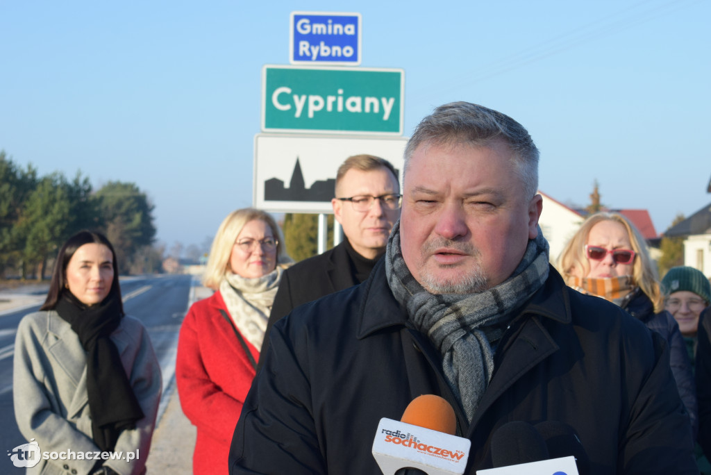 Droga Żdżarów - Rybno: Kolejny odcinek po remoncie