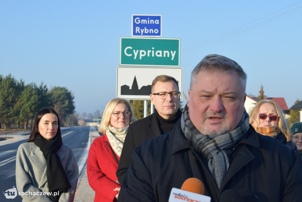 Droga Żdżarów - Rybno: Kolejny odcinek po remoncie