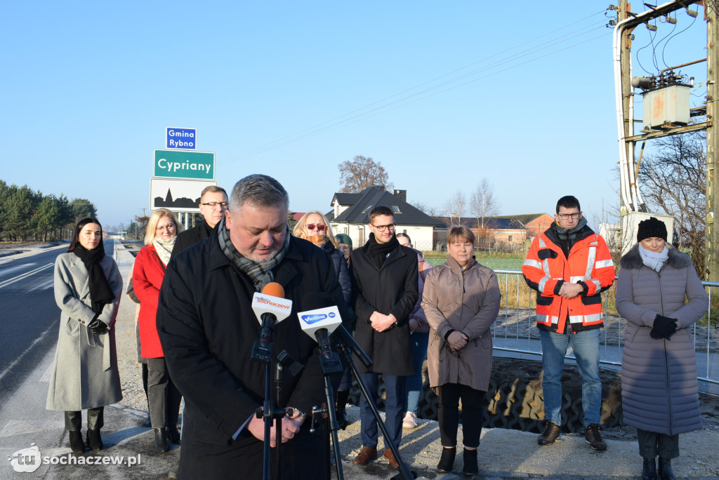Droga Żdżarów - Rybno: Kolejny odcinek po remoncie