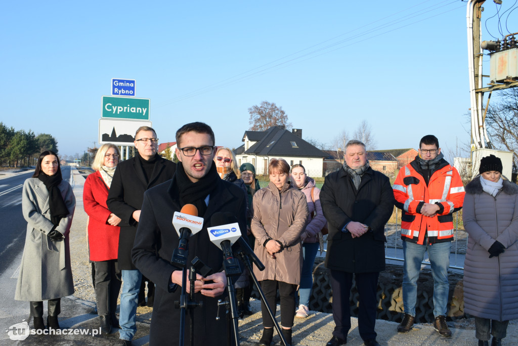 Droga Żdżarów - Rybno: Kolejny odcinek po remoncie