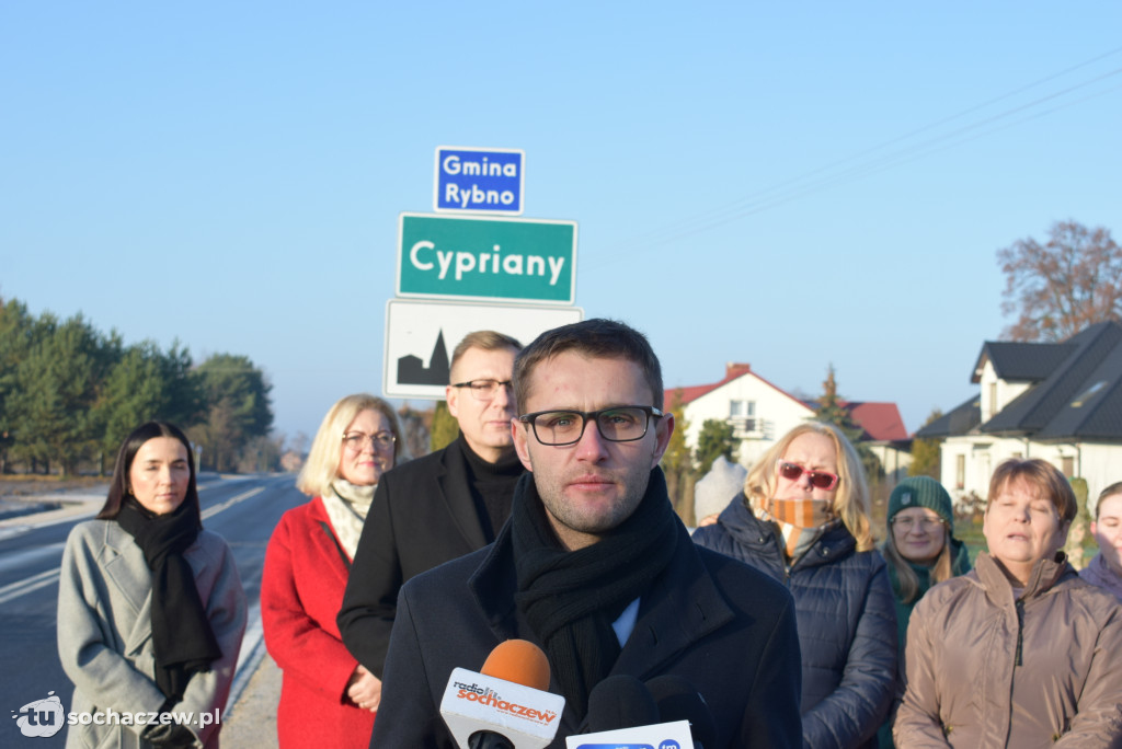 Droga Żdżarów - Rybno: Kolejny odcinek po remoncie