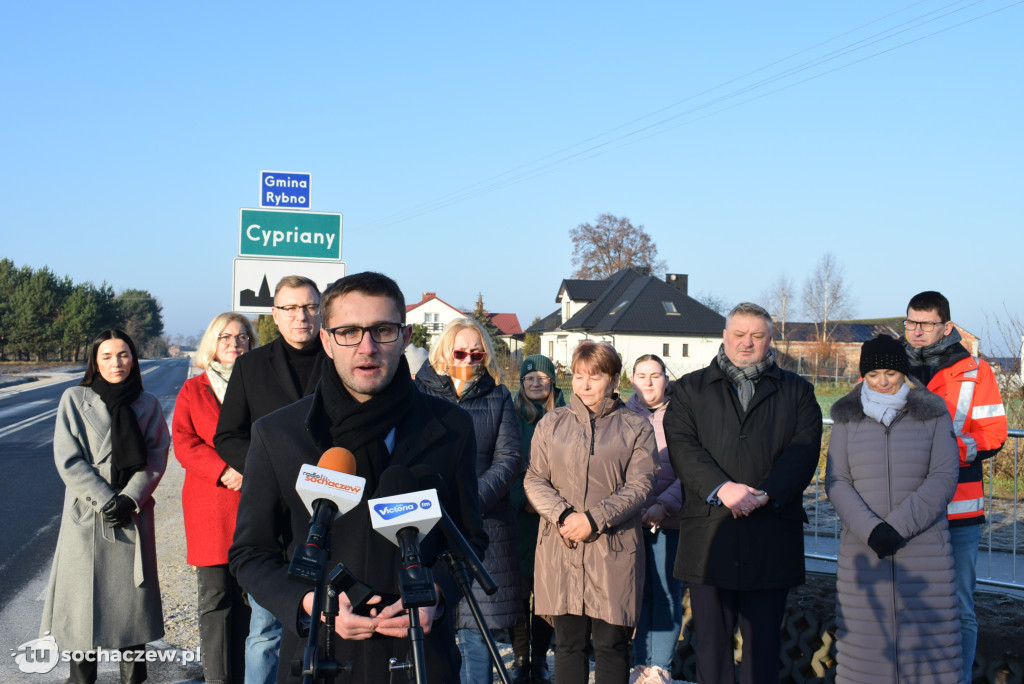 Droga Żdżarów - Rybno: Kolejny odcinek po remoncie