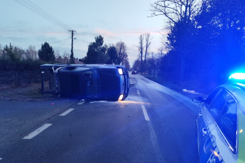Piątkowe wypadki w powiecie, jeden po drugim