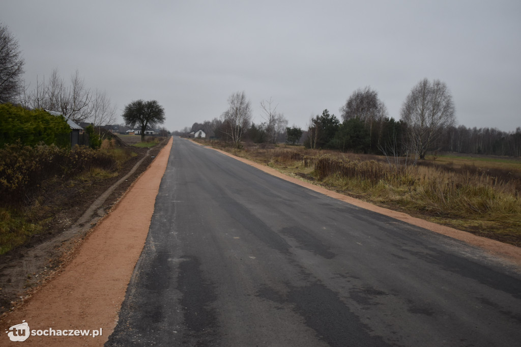 Gmina Młodzieszyn: otwarcie dróg w Adamowej Górze