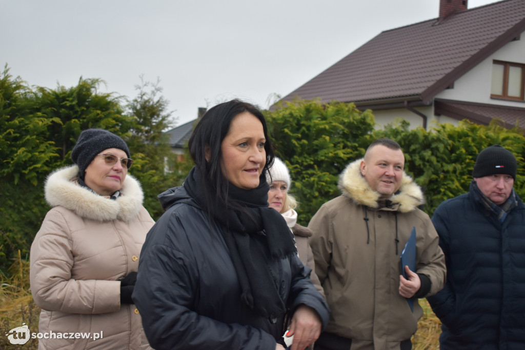 Gmina Młodzieszyn: otwarcie dróg w Adamowej Górze