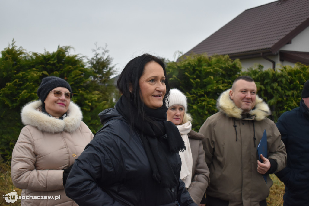 Gmina Młodzieszyn: otwarcie dróg w Adamowej Górze