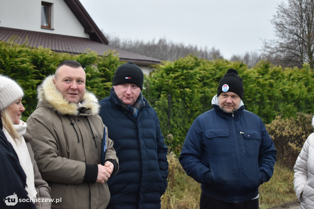 Gmina Młodzieszyn: otwarcie dróg w Adamowej Górze