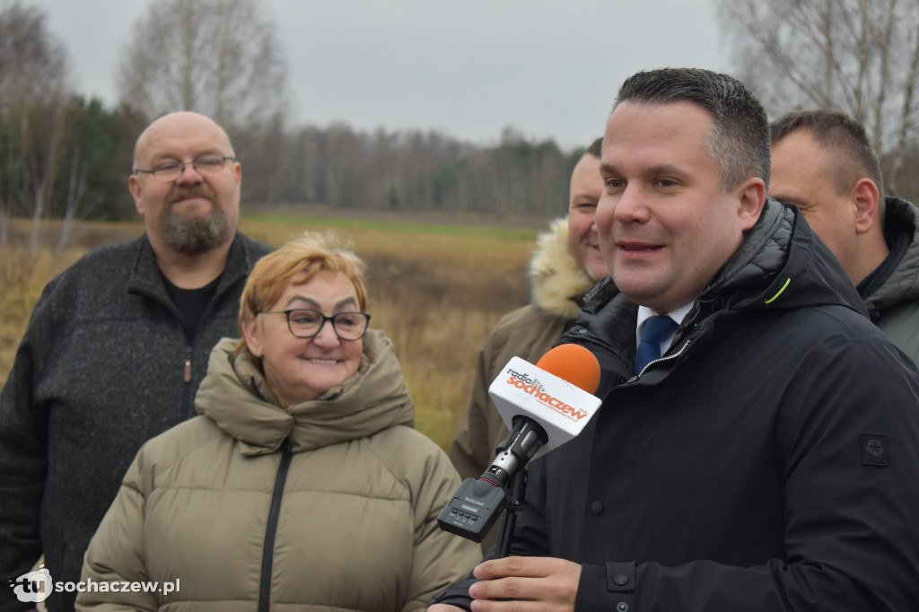 Gmina Młodzieszyn: otwarcie dróg w Adamowej Górze