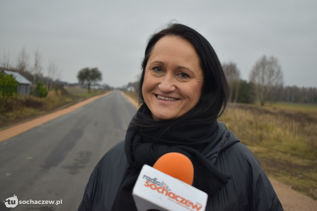 Gmina Młodzieszyn: otwarcie dróg w Adamowej Górze