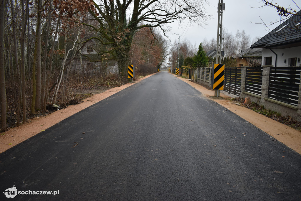 Gmina Młodzieszyn: otwarcie dróg w Adamowej Górze