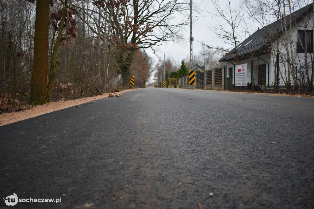 Gmina Młodzieszyn: otwarcie dróg w Adamowej Górze