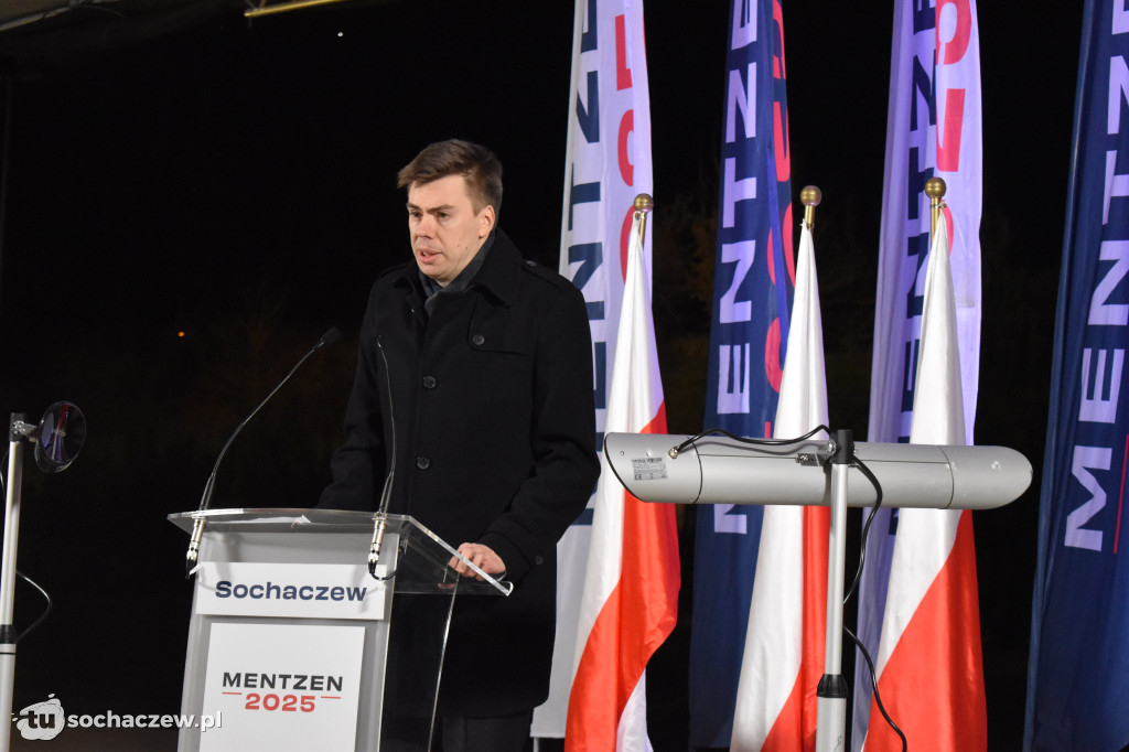 Do Sochaczewa przyjechał Sławomir Mentzen