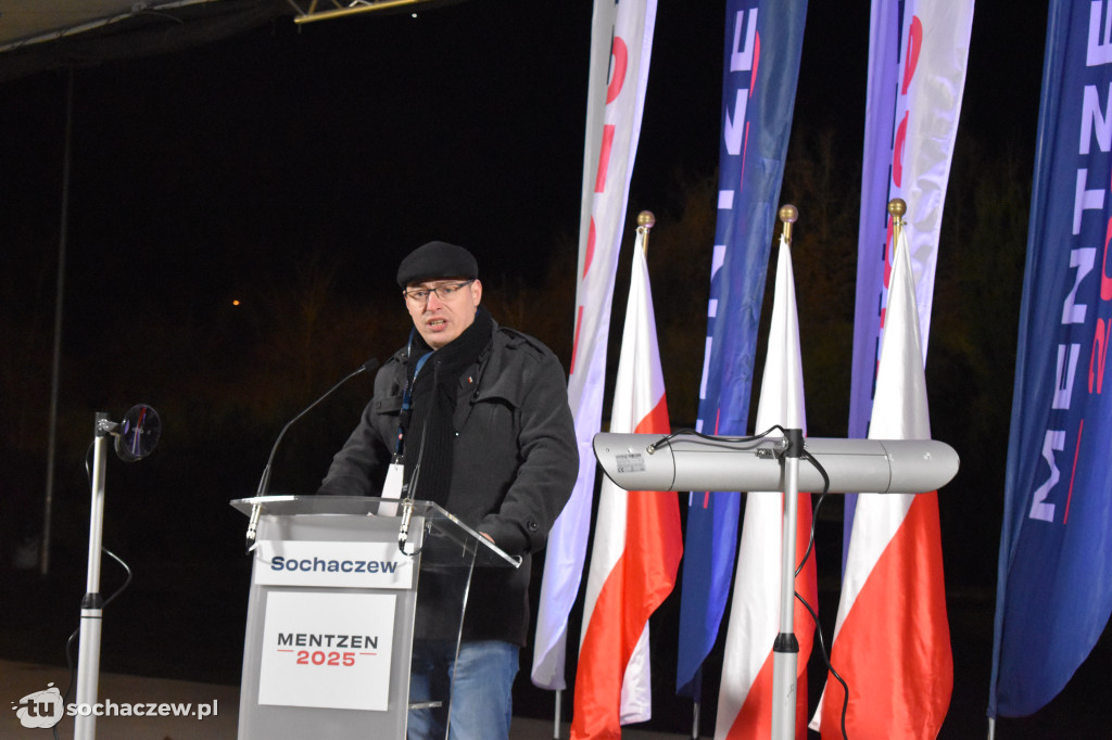 Do Sochaczewa przyjechał Sławomir Mentzen
